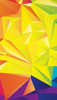 Fenster rollo Buntes Origami-Muster