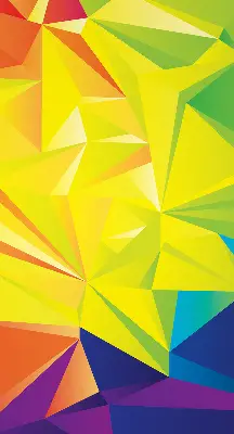Fenster rollo Buntes Origami-Muster