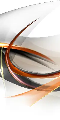 Rollo lichtundurchlässig Orange Linienmuster