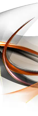 Rollo lichtundurchlässig Orange Linienmuster