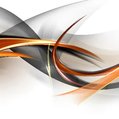 Rollo lichtundurchlässig Orange Linienmuster