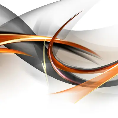 Rollo lichtundurchlässig Orange Linienmuster