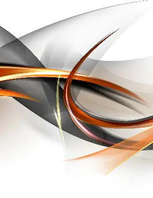 Rollo lichtundurchlässig Orange Linienmuster