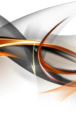 Rollo lichtundurchlässig Orange Linienmuster