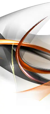 Rollo lichtundurchlässig Orange Linienmuster