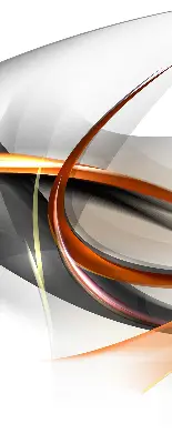 Rollo lichtundurchlässig Orange Linienmuster