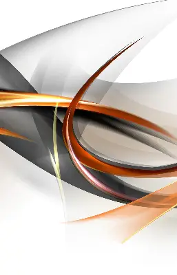 Rollo lichtundurchlässig Orange Linienmuster