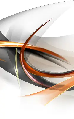 Rollo lichtundurchlässig Orange Linienmuster