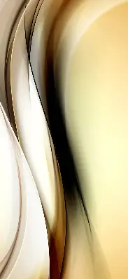 Verdunkelungsrollo Gelbe Abstraktion