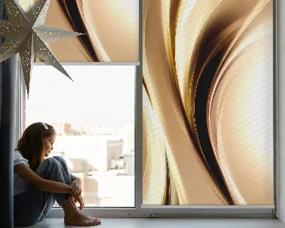 Fenster rollo Metall
