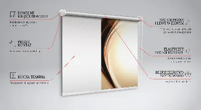 Fenster rollo Metall