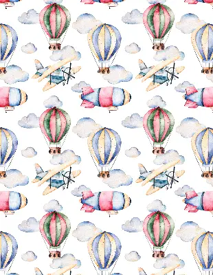 Rollo lichtundurchlässig Luftschiffe und Ballons