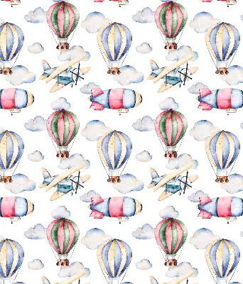Rollo lichtundurchlässig Luftschiffe und Ballons