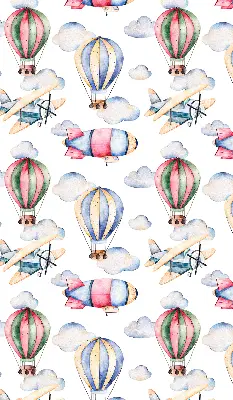 Rollo lichtundurchlässig Luftschiffe und Ballons