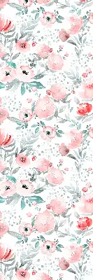 Fenster rollo Rosa Mohnblume