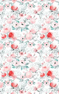Fenster rollo Rosa Mohnblume