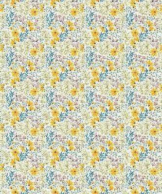 Rollo lichtundurchlässig Blumen