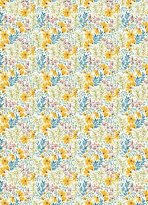 Rollo lichtundurchlässig Blumen