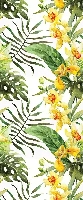 Verdunkelungsrollo Gelbe Blume