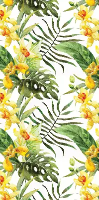 Verdunkelungsrollo Gelbe Blume