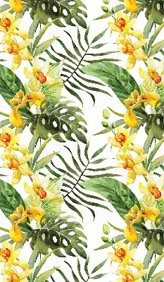 Verdunkelungsrollo Gelbe Blume