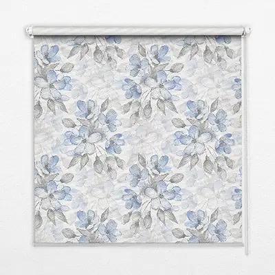 Rollo lichtundurchlässig Blumen