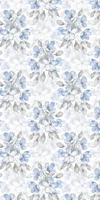 Rollo lichtundurchlässig Blumen