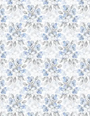 Rollo lichtundurchlässig Blumen
