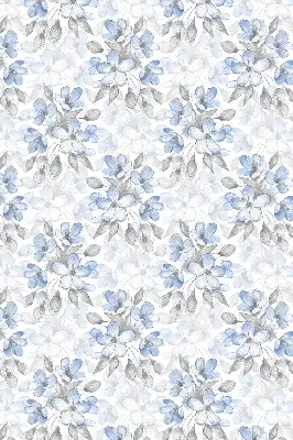 Rollo lichtundurchlässig Blumen
