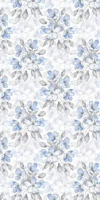 Rollo lichtundurchlässig Blumen