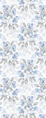 Rollo lichtundurchlässig Blumen