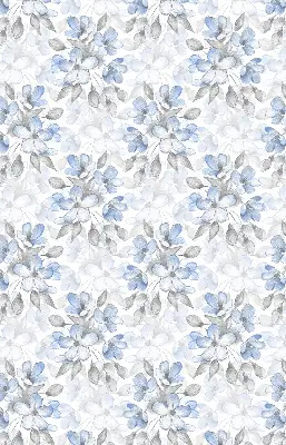 Rollo lichtundurchlässig Blumen