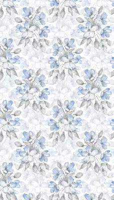 Rollo lichtundurchlässig Blumen
