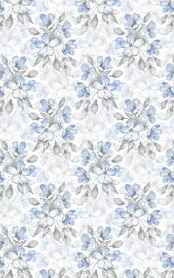 Rollo lichtundurchlässig Blumen