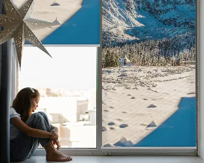 Rollo lichtundurchlässig Gebirge
