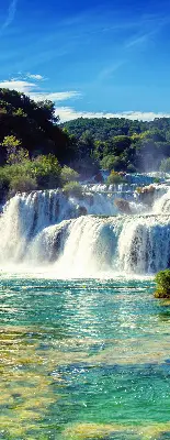 Verdunkelungsrollo Wasserfall
