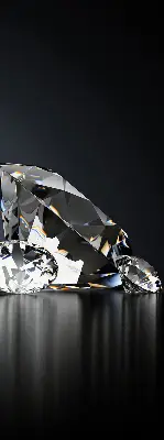 Fenster rollo Diamanten