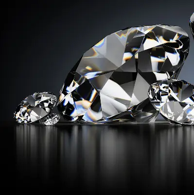 Fenster rollo Diamanten