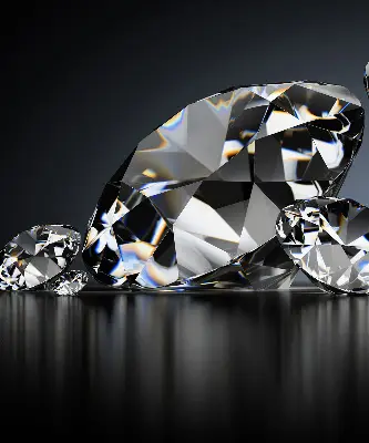 Fenster rollo Diamanten