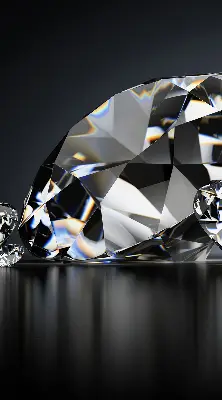 Fenster rollo Diamanten