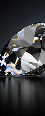 Fenster rollo Diamanten