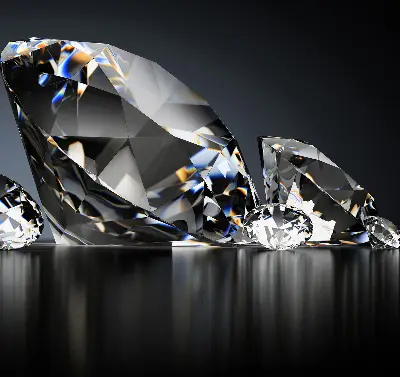Fenster rollo Diamanten