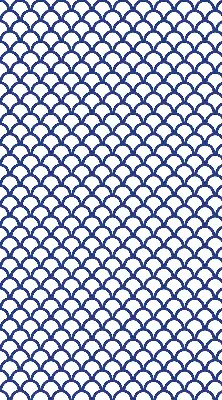 Fenster rollo Blaue Schuppen
