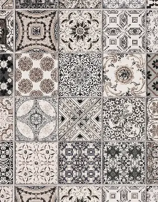 Fenster rollo Portugiesische Muster