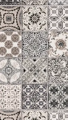 Fenster rollo Portugiesische Muster