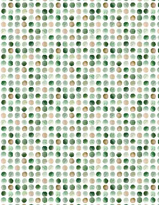 Verdunkelungsrollo Grüne Kreise