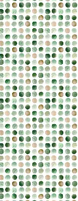 Verdunkelungsrollo Grüne Kreise