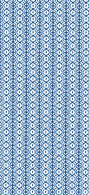 Fenster rollo Blaue Formen