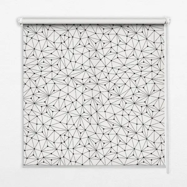 Fenster rollo Verbundene Punkte