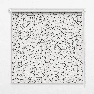 Fenster rollo Verbundene Punkte